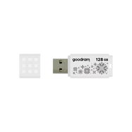 Goodram UME2 Winter USB 128GB Flash Drive - White, Goodram