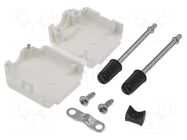 Enclosure for connectors: D-Sub; D-Sub 9pin,D-Sub HD 15pin ENCITECH