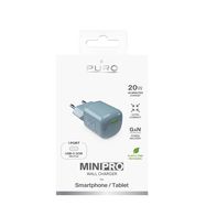 Puro 20W GaN USB-C Wall Charger - Green, Puro Elektrik
