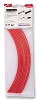 HEATSHRINK, 3:1, 3MM, RED, PK10