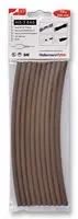 HEATSHRINK, 3:1, 6MM, BRN, PK10