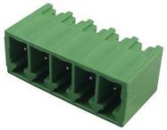 TERMINAL BLOCK, HEADER, 5WAYS, TH