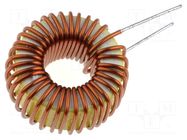 Inductor: wire; THT; 47uH; 1A; 63mΩ; Inductor: toroidal; Ø: 14mm TALEMA