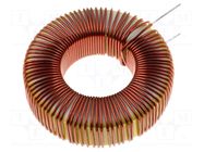 Inductor: wire; THT; 470uH; 3A; 187mΩ; Inductor: toroidal; Ø: 42mm TALEMA