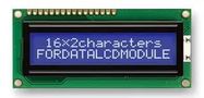 DISPLAY, ALPHANUMERIC, 16X2, WHITE