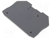 End piece; grey PHOENIX CONTACT