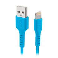 SBS TECABLEUSBIP589A USB-A - Lightning Cable - Blue, SBS