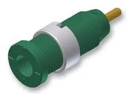 SOCKET, SAFETY, 2MM, S1, GREEN, PRUEF