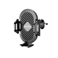 Dudao F2+ smartphone holder for air vent, clamp - black, Dudao