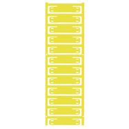 Cable coding system, 7 - 40 mm, 11 mm, Polyamide 66, yellow Weidmuller