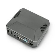 Raspberry Pi 4 aluminum case with fan - Argon ONE M.2 - grey