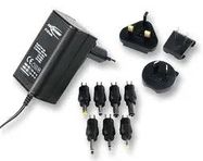 POWER SUPPLY, PLUG IN, I/P VAR, 3-12V OP