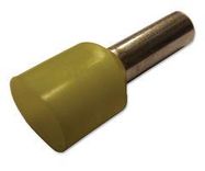 FERRULE, INSULATED, TWIN, 6MMSQ., PK50