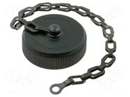 Protection cover; internal thread,threaded joint; olive; MS/DS AMPHENOL