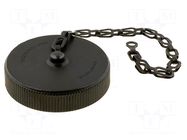 Protection cover; internal thread,threaded joint; olive; MS/DS AMPHENOL
