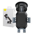 Gravity car mount for Baseus Tank phone with suction cup (black), Baseus