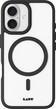 Laut Huex Protect MagSafe case for iPhone 16 - black, LAUT