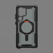 UAG Plasma XTE Magnet MagSafe Case for Samsung Galaxy S25 Ultra 5G - Black/Orange, UAG