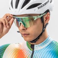 Rockbros Photochromic Cycling Glasses with UV Protection and Corrective Insert – White, Rockbros