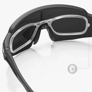 Rockbros Polarized Cycling Glasses with UV Protection and Corrective Insert 14120008006 Gray Lenses - Black, Rockbros