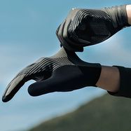 Rockbros cycling gloves spring/summer/autumn, full, size: XXL - green, Rockbros