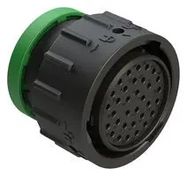 CIRCULAR CONNECTOR, PLUG, 24-33, CRIMP