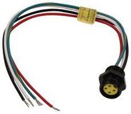 MINI-CHANGE CORD, 7/8-16 SOC CONTACTS 4 POSITION RECEPTACLE