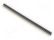 Connector: pin strips; pin header; male; PIN: 80; straight; THT; 2mm ADAM TECH