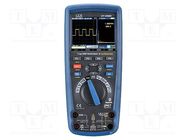 Digital multimeter; Bluetooth; LCD 3,5"; 320x240; 50Msps; 8bit CEM