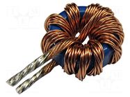 Inductor: wire; THT; 4.7uH; 10A; 5.2mΩ; Inductor: toroidal; Ø: 16.5mm FERYSTER