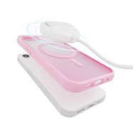 Puro Cover in TPU "GRADIENT" with Magsafe and gradient effect for iPhone 16E, pink, Puro