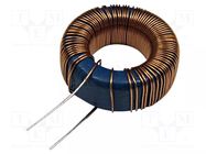 Inductor: wire; THT; 220uH; 250mA; 1.01Ω; Inductor: toroidal; Ø: 14mm FERYSTER