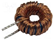 Inductor: wire; THT; 47uH; 4A; 45.3mΩ; Inductor: toroidal; Ø: 20mm FERYSTER