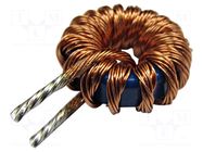 Inductor: wire; THT; 15uH; 15A; 5.9mΩ; Inductor: toroidal; Ø: 25.5mm FERYSTER