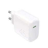 Puro PROLITE 45W USB-C Wall Charger - White, Puro