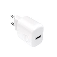 Puro PROLITE 10W USB-A Wall Charger - White, Puro