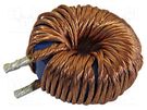 Inductor: wire; THT; 100uH; 30A; 9.66mΩ FERYSTER