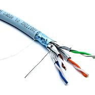 Excel 190-996 F/FTP 6A cable LSOH, B2CA (blue, 500m)