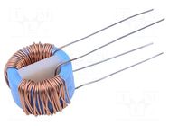 Inductor: wire; THT; 22mH; 1.2A; 85mΩ; DTSN-12; Ø16x8.5mm; vertical FERYSTER