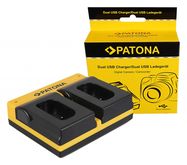 PATONA Dual charger for Panasonic DMW-BLJ31 Lumix DC-S1 DC-S1R DC-S1H, PATONA