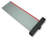 RIBBON CABLE, IDC RCPT-RCPT, 10P, 102MM