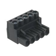 PCB plug-in connector, BLZP 5.08HC/10/180 SN BK BX; female plug, 5.08 mm, Number of poles: 10, 180°. : 4 mm²