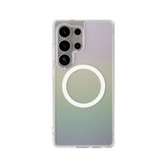 AmazingThing Minimal Mag Case with Magnetic Ring for Samsung Galaxy S25 Ultra - Iridescent, AmazingThing