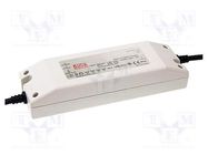 Power supply: switching; LED; 45W; 36VDC; 1.25A; 90÷264VAC; IP64 MEAN WELL