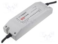 Power supply: switching; LED; 62.5W; 48VDC; 1.3A; 90÷264VAC; IP64 MEAN WELL