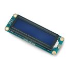 LCD1602 I2C display 2x16 characters - color - RGB Waveshare 19537 backlight