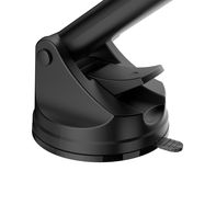 Dudao F8Max+ car holder for dashboard or windshield - black, Dudao