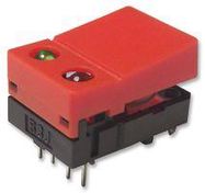 SWITCH, HINGED, ORG, RED & GRN LED