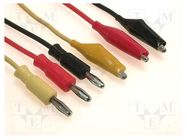 Test leads; Urated: 60VDC; Len: 0.8m; test leads x3 AXIOMET