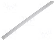 Hole and edge shield; polyetylene; L: 10m; natural; C: 3.4mm KSS WIRING